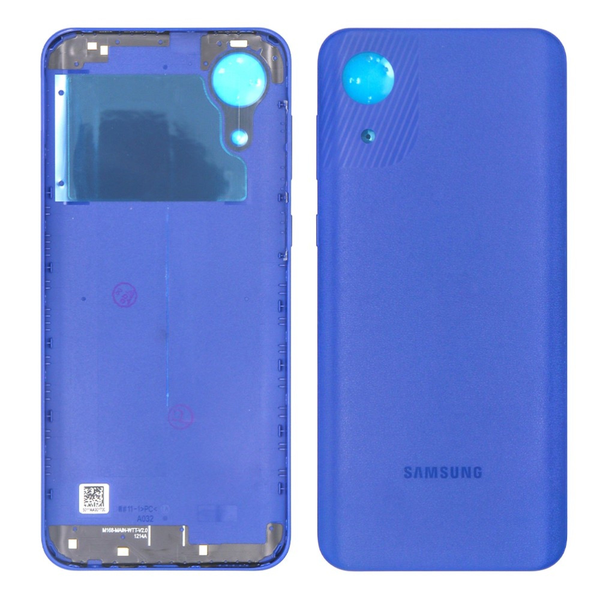 Vitre arrière Samsung Galaxy A03 Core A032F Noir Avec Lentille - OEM