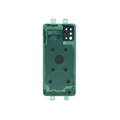 Vitre arrière Samsung Galaxy A31 A315F Prism Crush Noire avec lentille – OEM