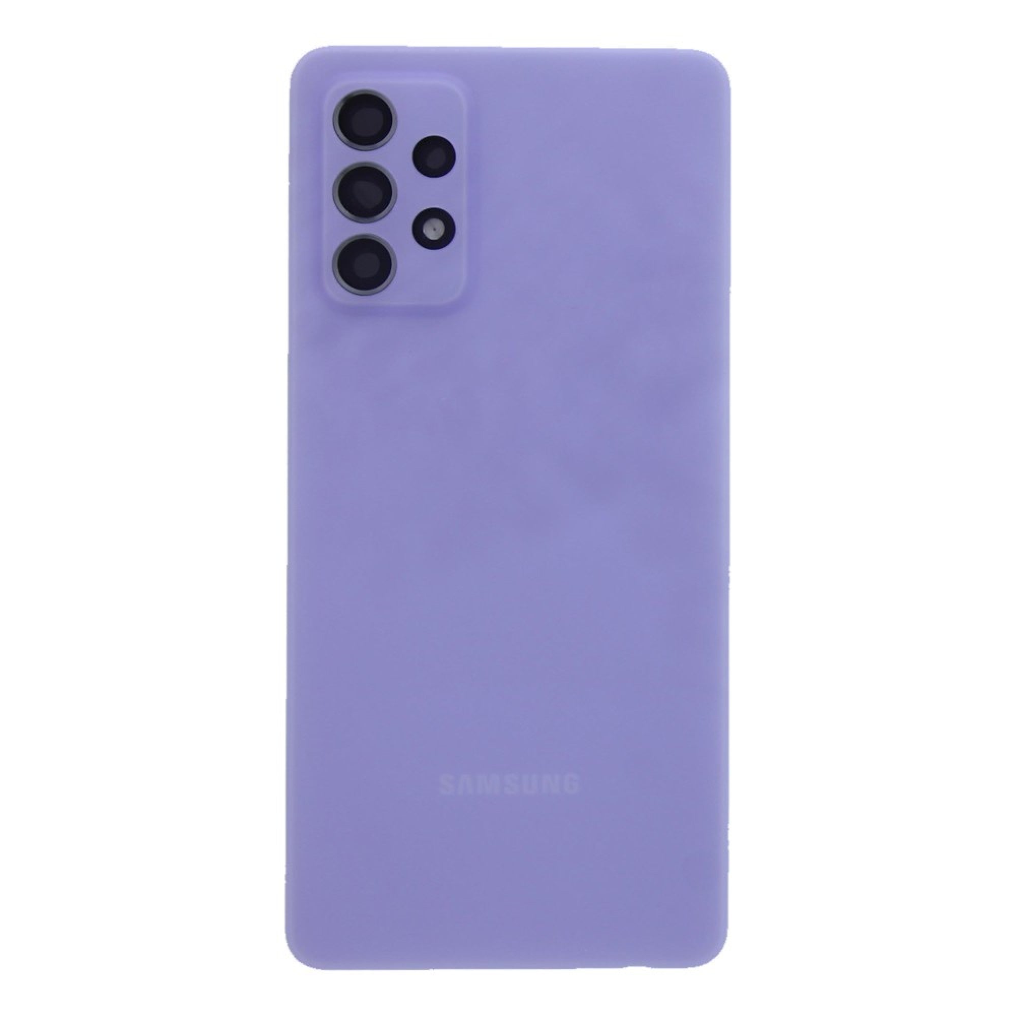 Vitre arrière Samsung Galaxy A72 4G A725F, A72 5G A726B Violet avec lentille - OEM