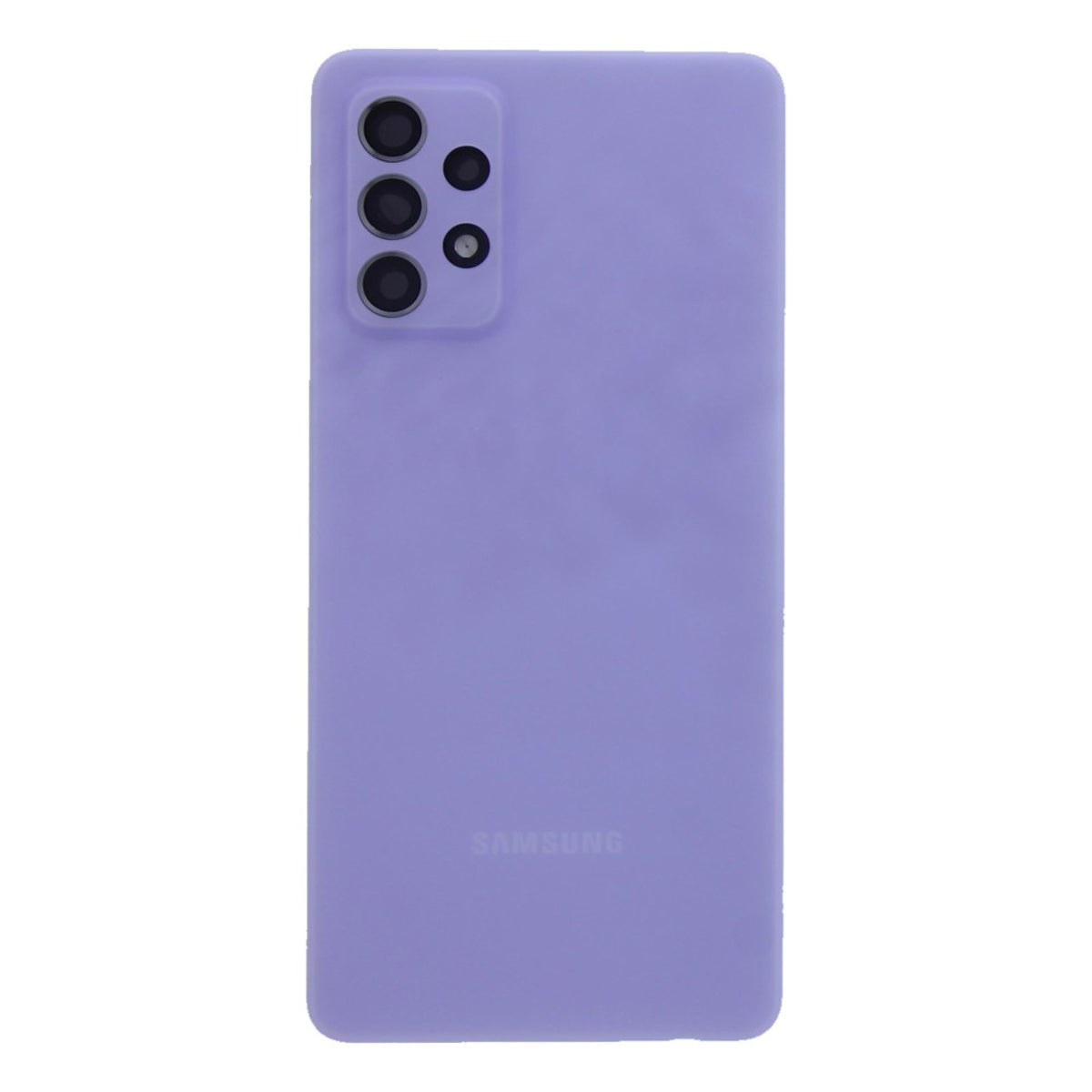 Vitre arrière Samsung Galaxy A72 4G A725F, A72 5G A726B Violet avec lentille - OEM