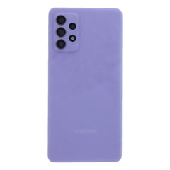 Vitre arrière Samsung Galaxy A72 4G A725F, A72 5G A726B Violet avec lentille - OEM