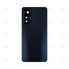 Vitre arrière Xiaomi 12 Lite 5G (2203129G) Noir avec lentille - OEM