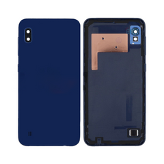 Vitre arrière Samsung Galaxy A10 A105F Bleue avec lentille – OEM