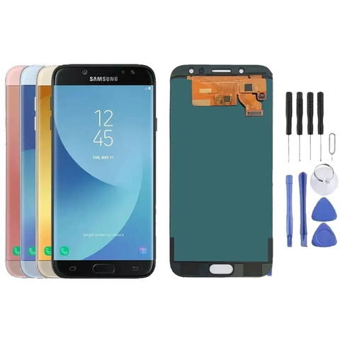 Ecran LCD complet + Vitre pour Samsung Galaxy J7 Pro 2017 (J730) + Kit outils