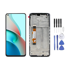 Chassis + Ecran LCD + Vitre pour Xiaomi Redmi Note 9 5G + Kit d'outils