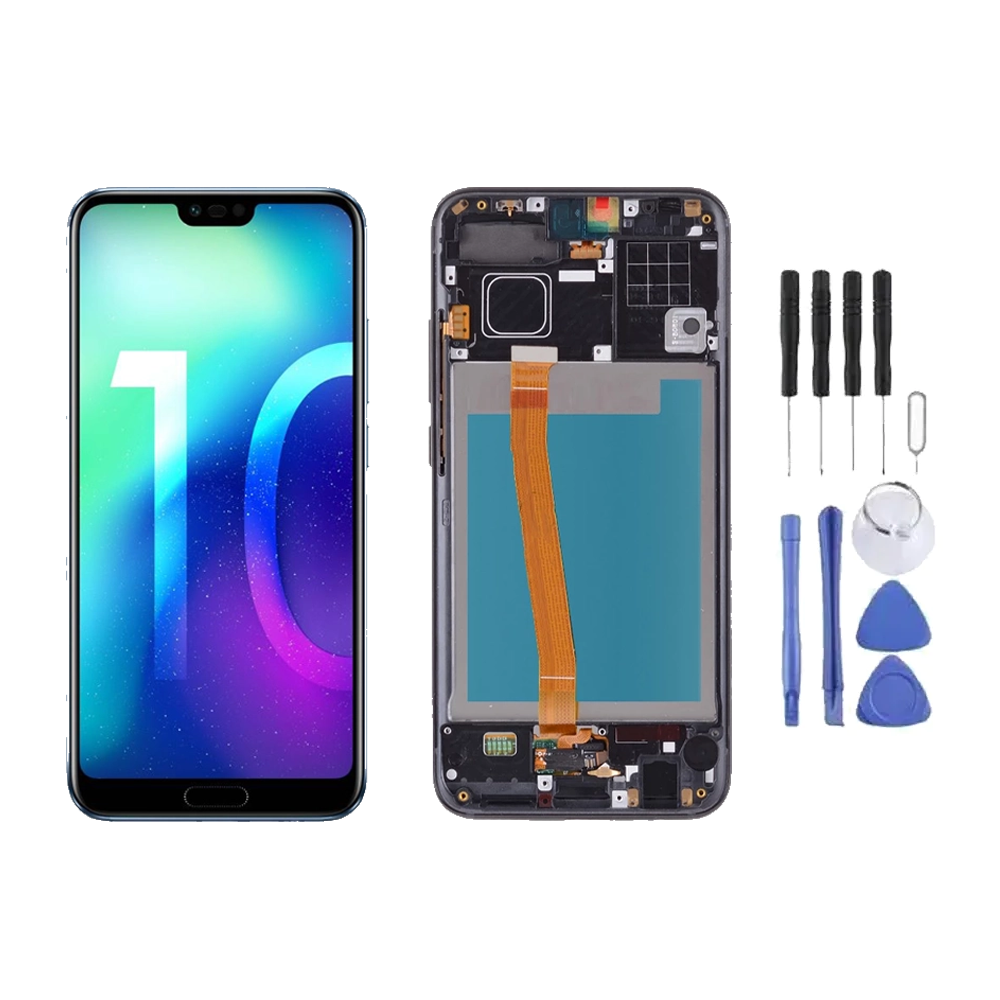 Chassis + Ecran LCD + Vitre pour Honor 10 + Kit d'outils