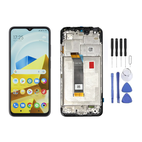 Chassis +  Ecran LCD + Vitre pour Xiaomi Poco M5 + Kit d'outils