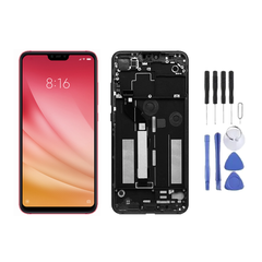 Chassis + Ecran LCD + Vitre pour Xiaomi Mi 8 Lite + Kit d'outils