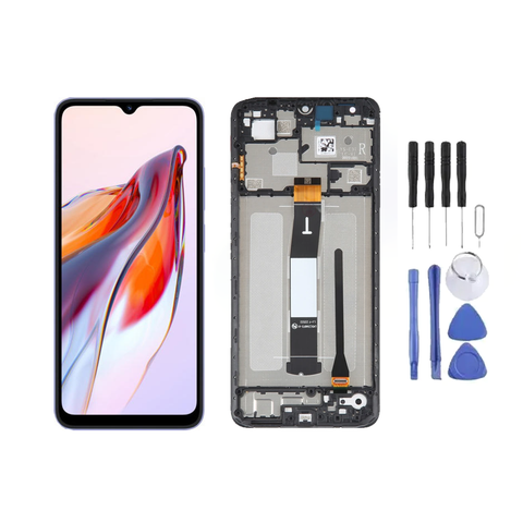 Chassis +  Ecran LCD + Vitre pour Xiaomi Redmi 12C + Kit d'outils