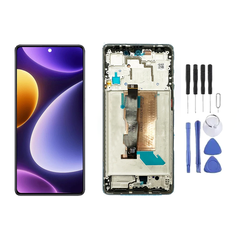 Chassis + Ecran LCD + Vitre pour Xiaomi Poco F5 + Kit d'outils