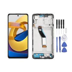 Chassis + Ecran LCD + Vitre pour Xiaomi Redmi Note 11 5G + Kit d'outils
