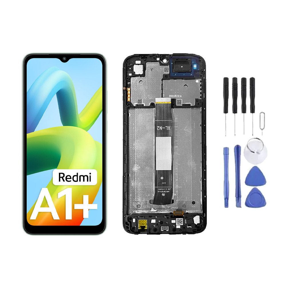 Chassis +  Ecran LCD + Vitre pour Xiaomi Redmi A1+ + Kit d'outils