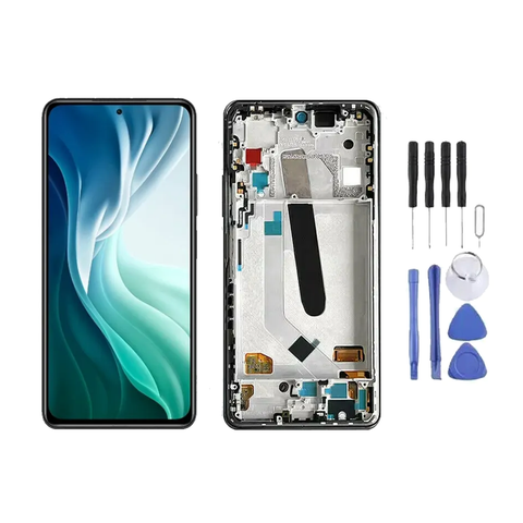 Chassis + Ecran LCD + Vitre pour Xiaomi Mi 11i / 11x Pro + Kit d'outils