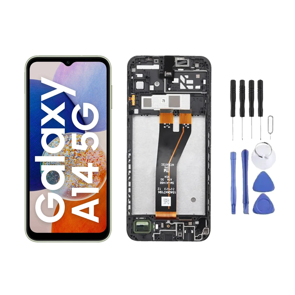 Chassis + Ecran LCD + Vitre pour Samsung Galaxy A14 5G (A146) + Kit d'outils