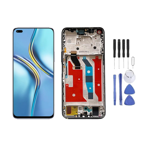 Chassis + Ecran LCD + Vitre pour Honor X20 / Huawei Nova 8i + Kit d'outils