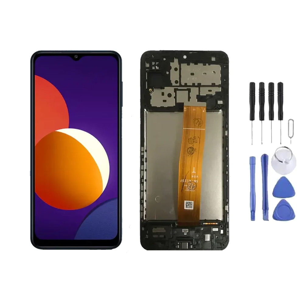 Chassis + Ecran LCD + Vitre pour Samsung Galaxy M12 (M127) + Kit d'outils