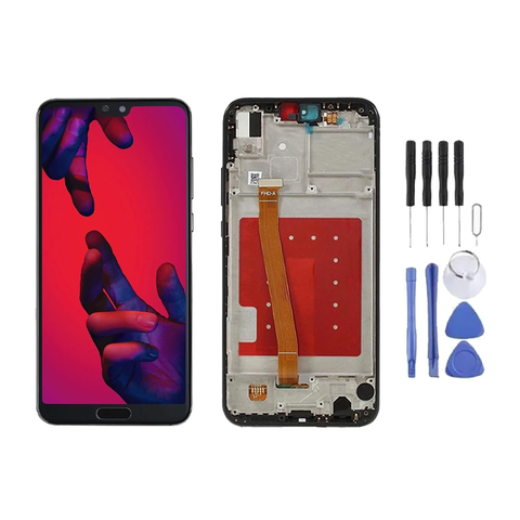 Chassis + Ecran LCD + Vitre pour Huawei P20 Lite / Nova 3E + Kit d'outils