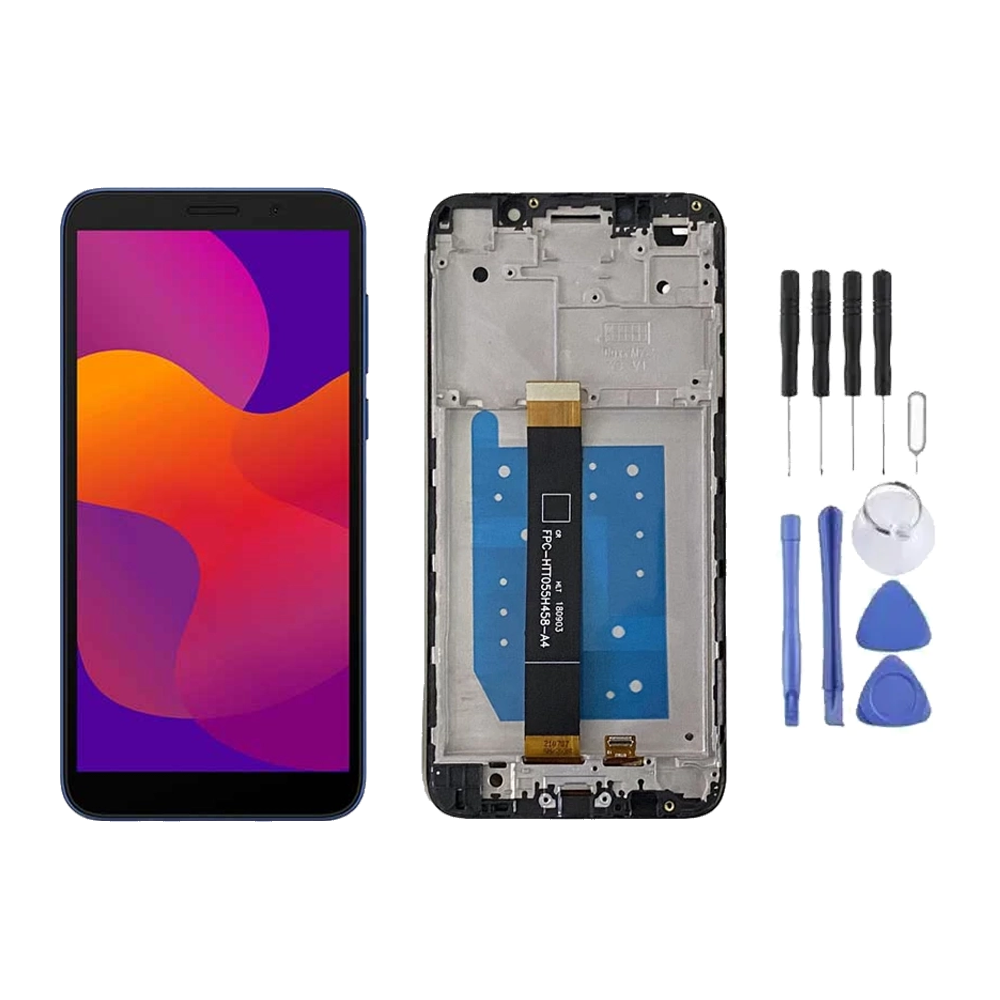 Chassis + Ecran LCD + Vitre pour Honor 9S / Huawei Y5P 2020 + Kit d'outils