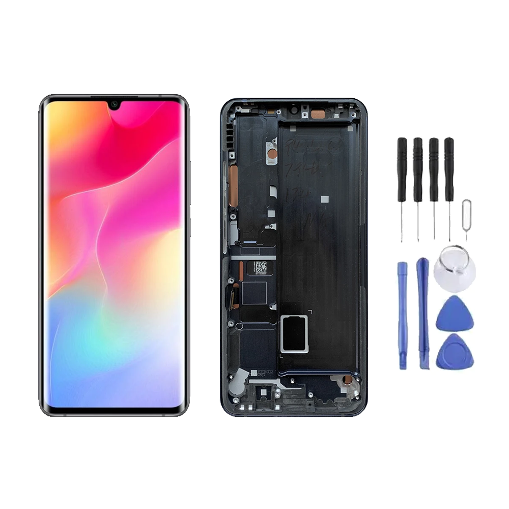 Chassis + Ecran LCD + Vitre pour Xiaomi Mi Note 10 Lite + Kit d'outils