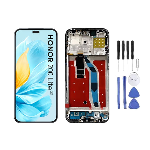 Chassis + Ecran LCD + Vitre pour Honor 200 Lite