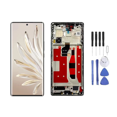 Chassis + Ecran LCD + Vitre pour Honor 70 + Kit d'outils