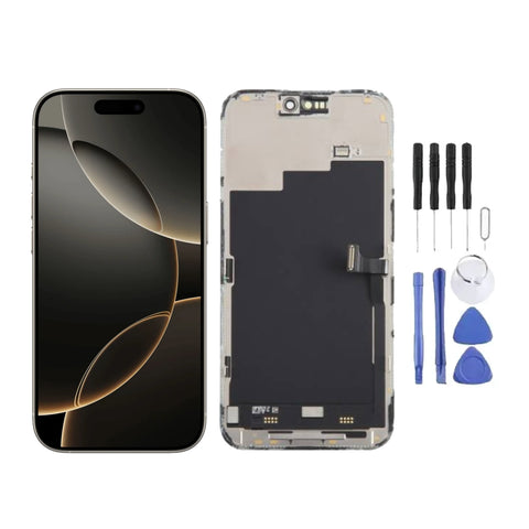 Ecran LCD + Vitre pour Apple iPhone 16 Pro Max + Kit d'outils