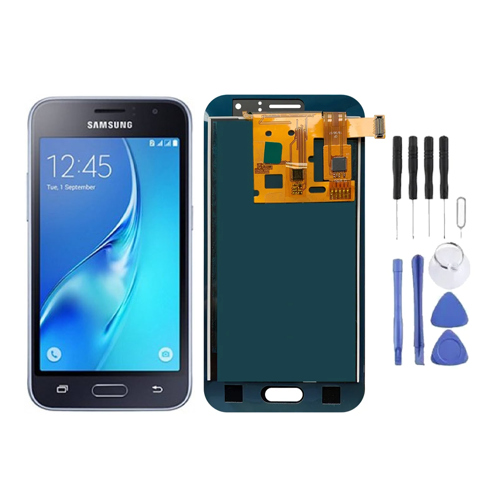 Ecran LCD + Vitre pour Samsung Galaxy J1 2016 (J120) + Kit outils