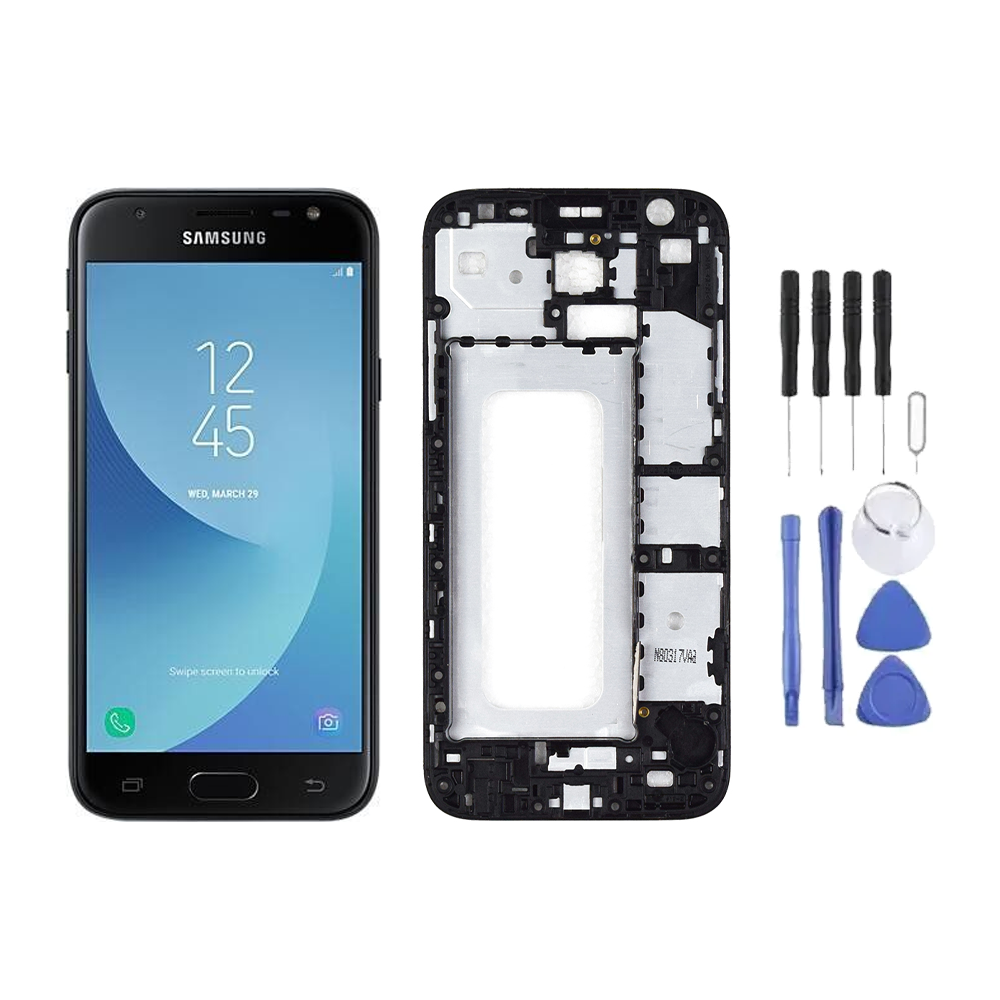 Chassis + Ecran LCD + Vitre pour Samsung Galaxy J3 2017 (J330) + Kit outils