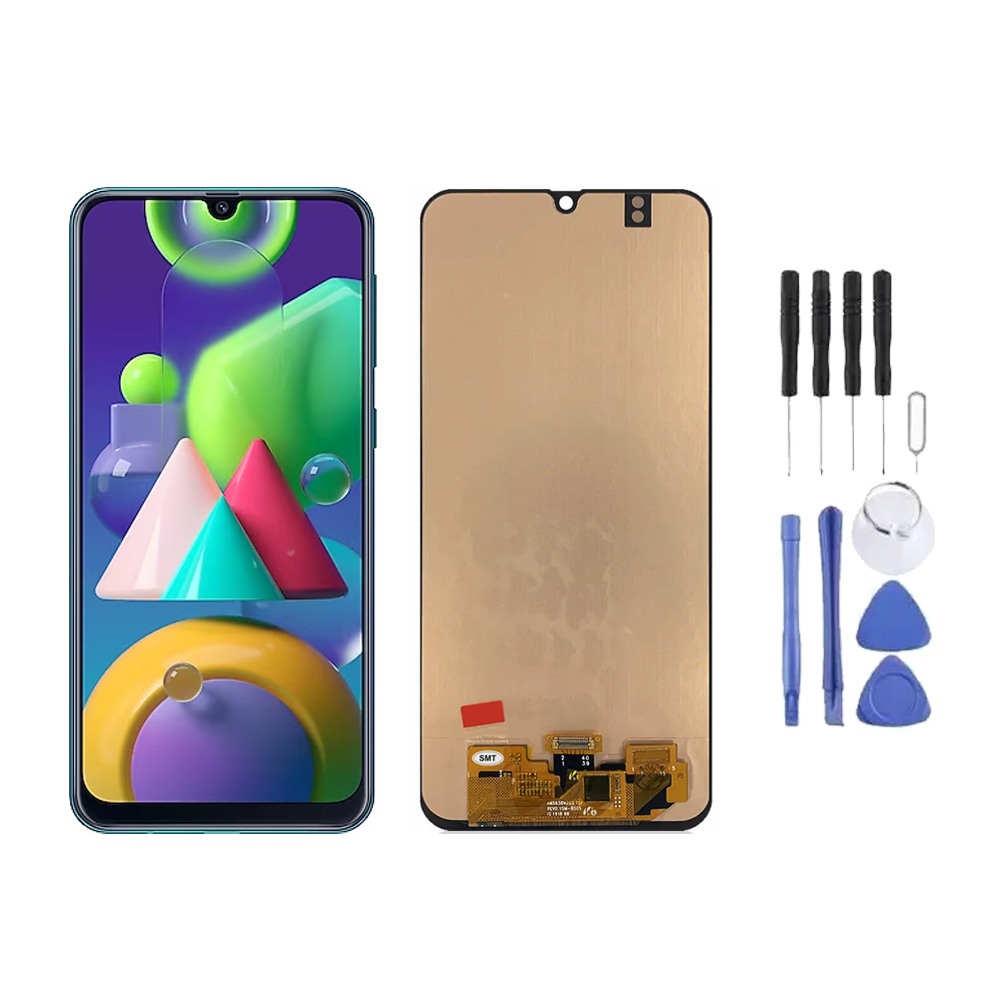 Ecran LCD + Vitre pour Samsung Galaxy M21 (M215) + Kit d'outils