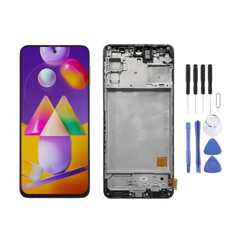 Chassis + Ecran LCD + Vitre pour Samsung Galaxy M31S (M317) + Kit d'outils