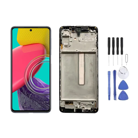 Chassis + Ecran LCD + Vitre pour Samsung Galaxy M53 5G (M536) + Kit d'outils