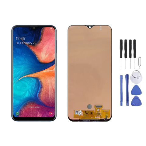 Ecran LCD + Vitre pour Samsung Galaxy A20 (A205) + Kit d'outils