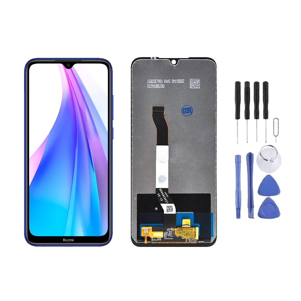 Ecran LCD + Vitre pour Xiaomi Redmi Note 8T + Kit d'outils