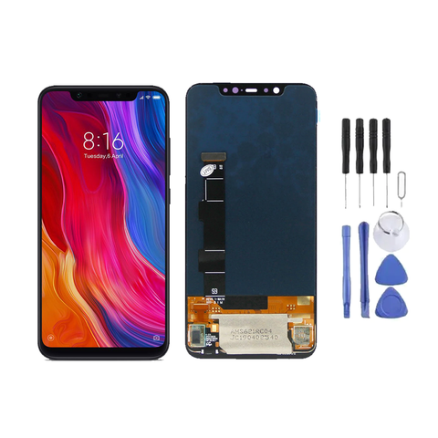 Ecran LCD + Vitre pour Xiaomi Mi 8 + Kit d'outils