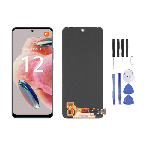 Ecran LCD + Vitre pour Xiaomi Redmi Note 12 + Kit d'outils