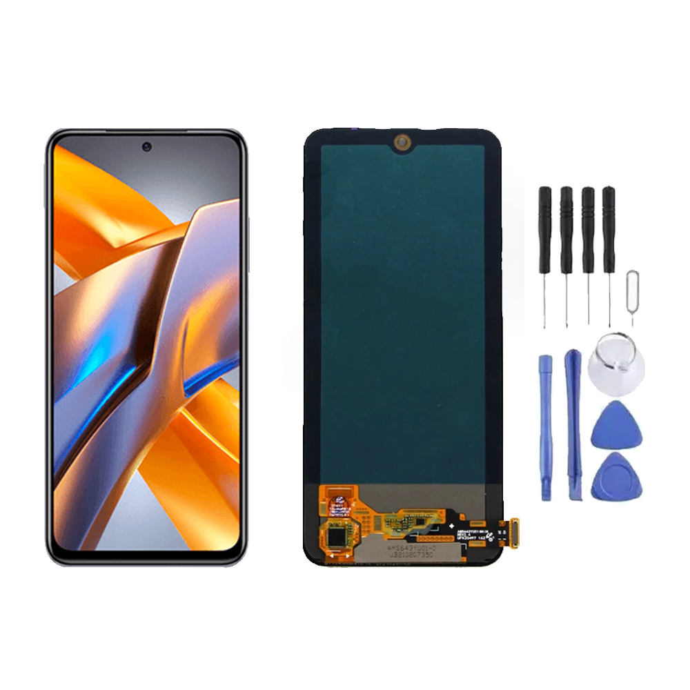 Ecran LCD + Vitre pour Xiaomi Poco M5S + Kit d'outils