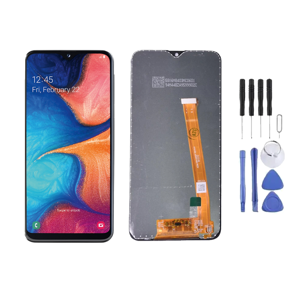 Ecran LCD + Vitre pour Samsung Galaxy A20E (A202) + Kit d'outils