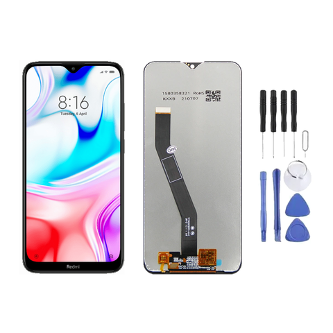 Ecran LCD + Vitre pour Xiaomi Redmi 8 + Kit d'outils