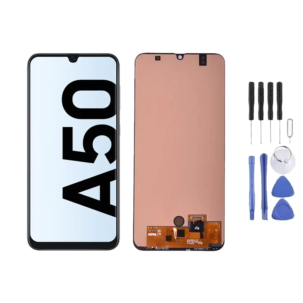 Ecran LCD complet + Vitre pour Samsung Galaxy A50 (A505) + Kit d'outils