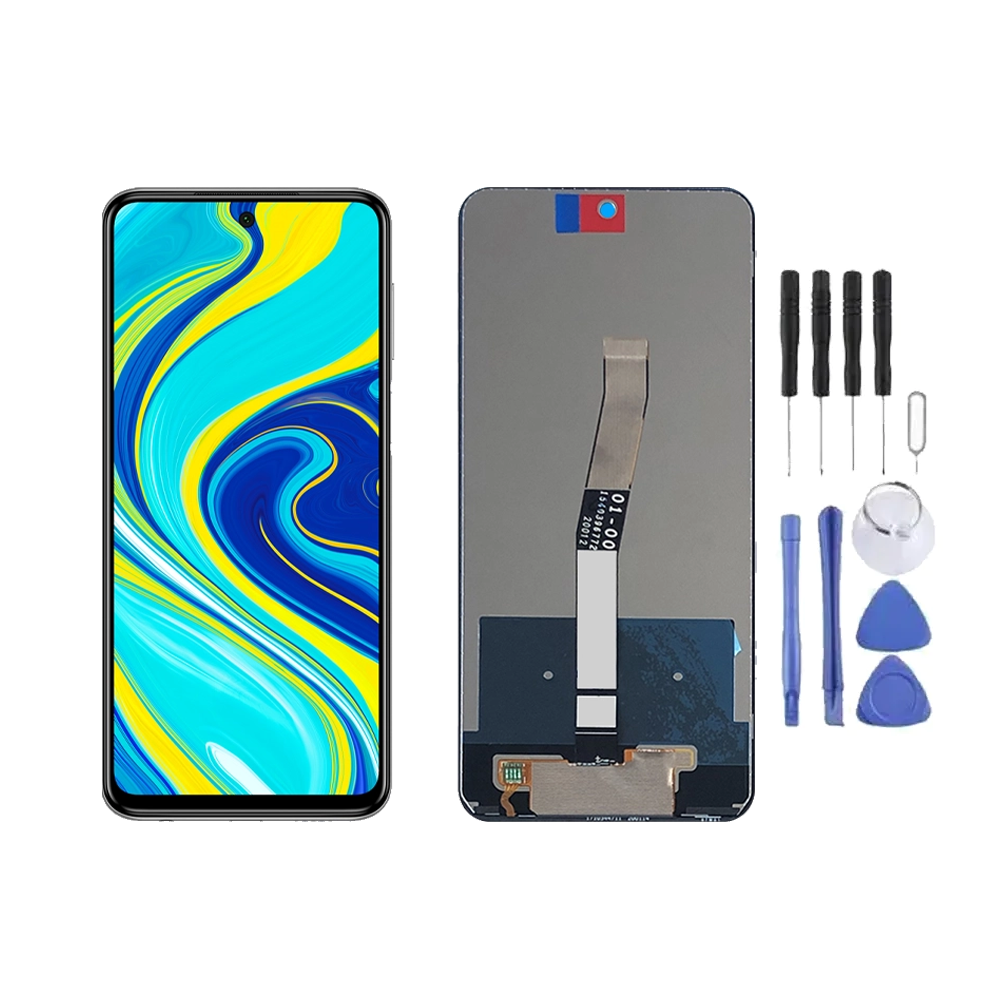 Ecran LCD + Vitre pour Xiaomi Redmi Note 9S / 9 Pro + Kit d'outils