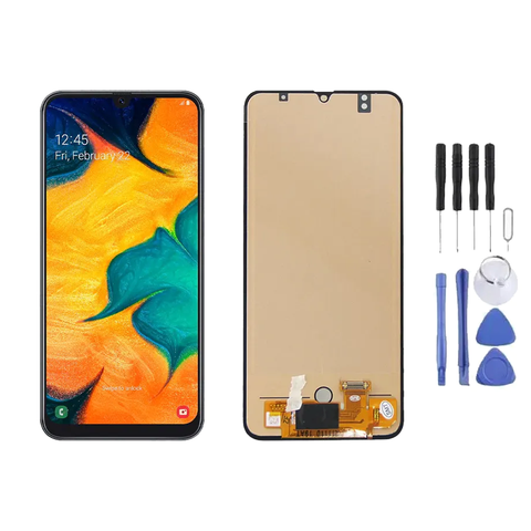 Ecran LCD + Vitre pour Samsung Galaxy A30 (A305) + Kit d'outils