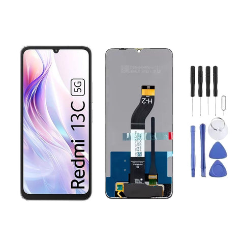 Ecran LCD + Vitre pour Xiaomi 13C 5G + Kit d'outils