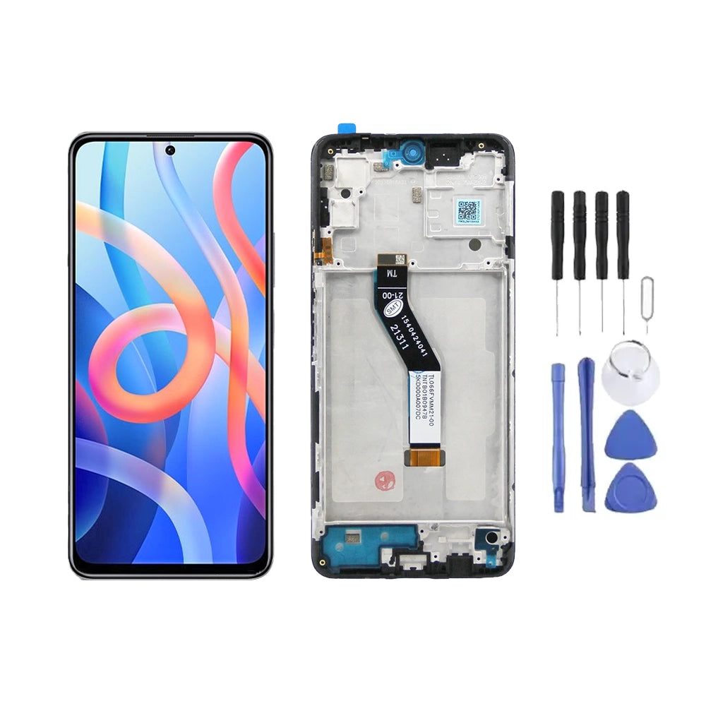 Chassis + Ecran LCD + Vitre pour Xiaomi Redmi Note 11T 5G + Kit d'outils