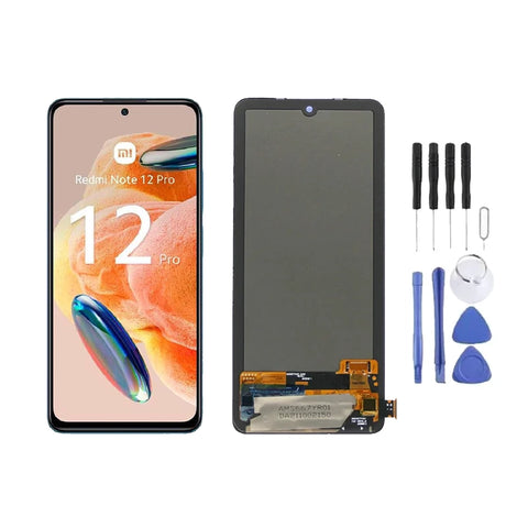 Ecran LCD + Vitre pour Xiaomi Redmi Note 12 Pro 4G + Kit d'outils