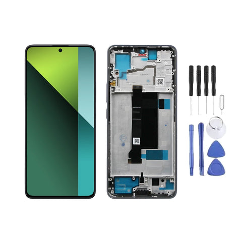 Chassis + Ecran LCD + Vitre pour Xiaomi Redmi Note 13 Pro + Kit d'outils