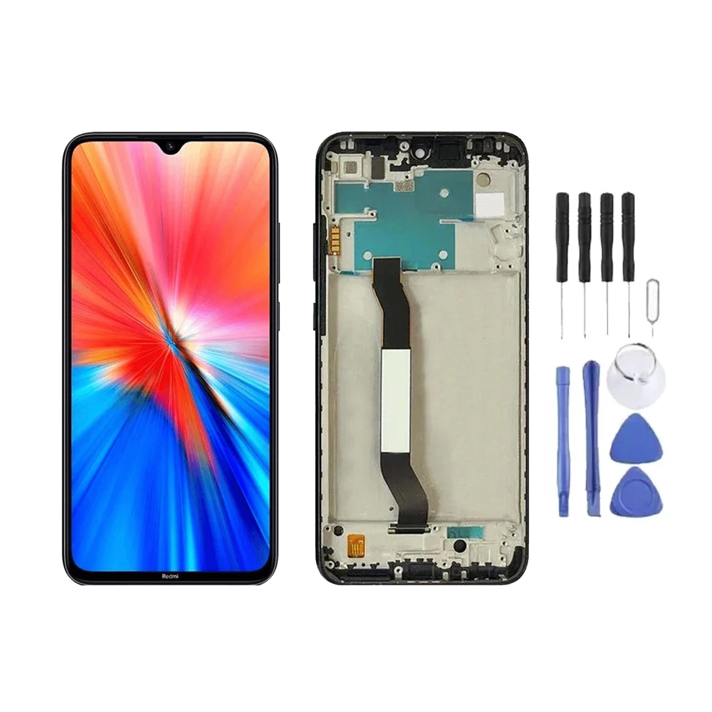 Chassis + Ecran LCD + Vitre pour Xiaomi Redmi Note 8 2021 + Kit d'outils