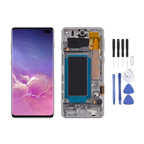 Chassis + Ecran LCD + Vitre pour Samsung Galaxy S10 (G973) + Kit d'outils