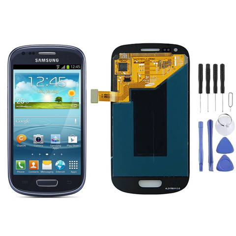 Ecran LCD + Vitre pour Samsung Galaxy S3 Mini (I8190) + Kit d'outils