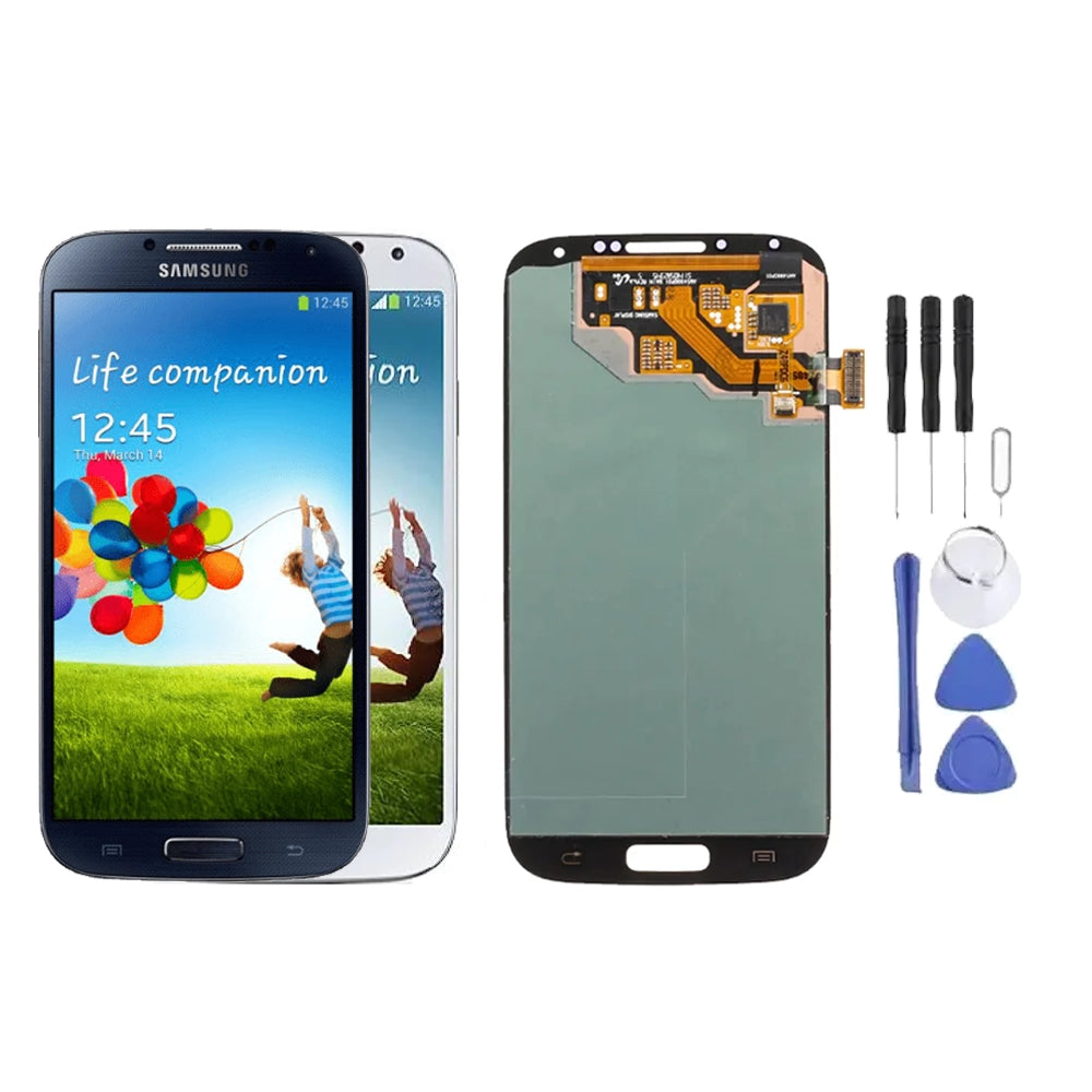 Ecran LCD + Vitre pour Samsung Galaxy S4 (i9500 / i9505) + Kit d'outils