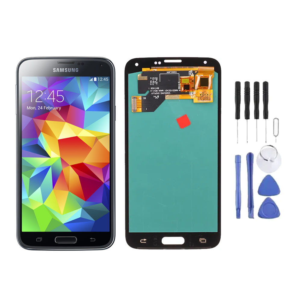 Ecran LCD + Vitre pour Samsung Galaxy S5 (G900) + Kit d'outils